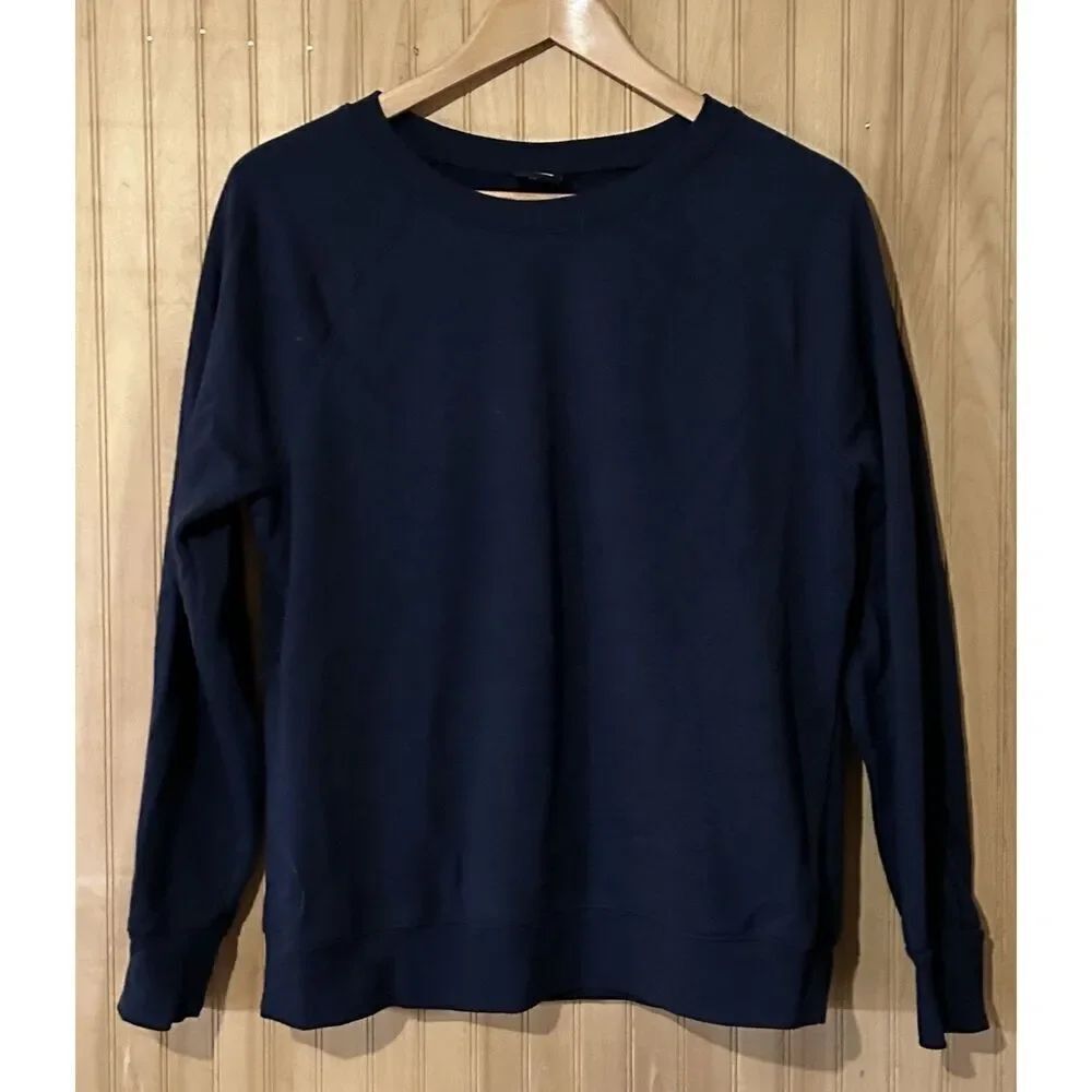 Athletic Works Boys Blue Sweatshirt Long Sleeve Size M (8-10)